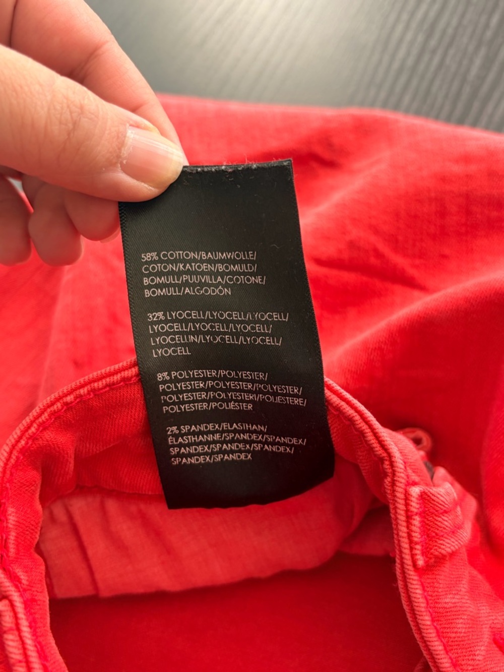 Liverpool: Bright Red Women’s Skinny Jeans - Picture 9 of 9